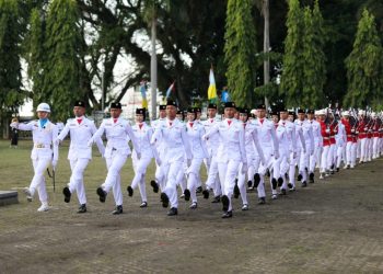Upacara HUT RI ke-80 di Lampung Serukan Semangat Indonesia Emas 2045