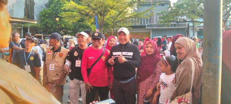 Ribuan Warga Lampung Selatan Meriahkan Jalan Sehat HUT ke-80 RI Bersama KBSB Kecamatan Kalianda