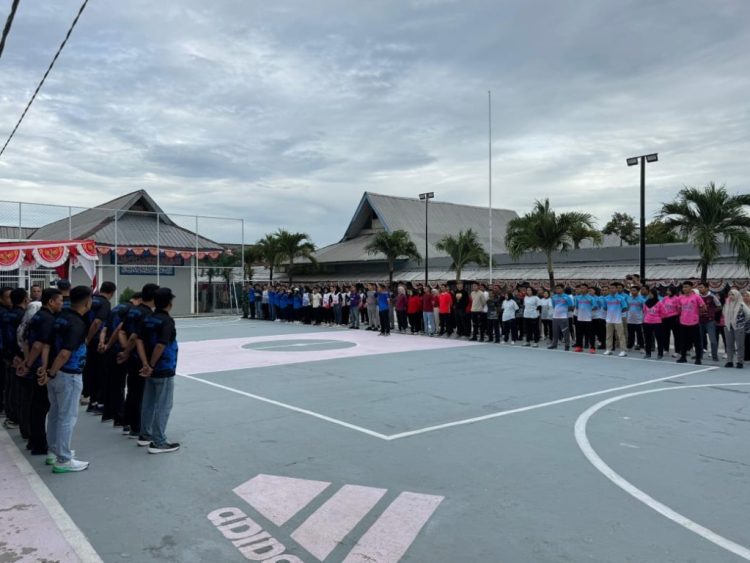 Kalapas Kalianda Ikuti Pembukaan Piala Kakanwil, Semarakkan HUT RI ke-80