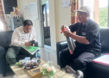 Camat Penengahan Temui Ketua Pokmas Desa Sukabaru Bahas Ganti Rugi Warga Korban Penggusuran Jalan Tol