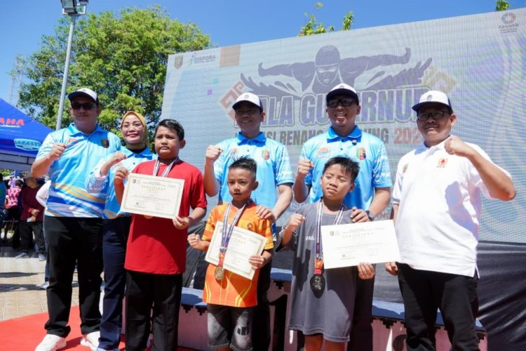 Ribuan Atlet Lampung Bertanding Rebut Piala Gubernur di Kejuaraan Renang 2025