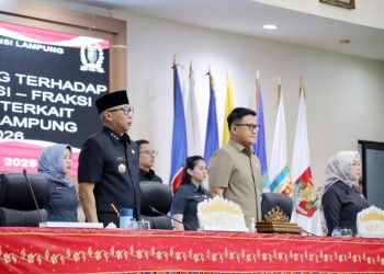 Jawaban Gubernur Lampung atas Pemandangan Umum DPRD Terkait Raperda APBD 2026: Pendapatan Daerah Disusun Realistis dan Akuntabel