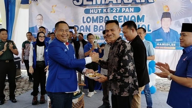 Antusiasme Warga Ramaikan Perayaan HUT ke-27 PAN Lampung Utara