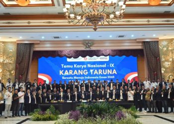 Dendi Ramadhona Hadiri Temu Karya Nasional Karang Taruna 2025, Budisatrio Djiwandono Terpilih Jadi Ketua Umum