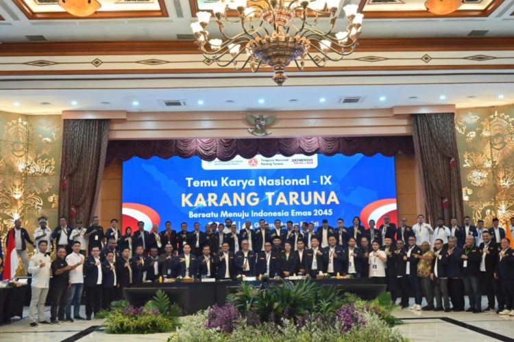 Dendi Ramadhona Hadiri Temu Karya Nasional Karang Taruna 2025, Budisatrio Djiwandono Terpilih Jadi Ketua Umum