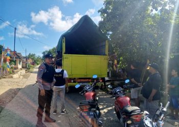 Polsek Katibung Gagalkan Perjudian Sabung Ayam di Lampung Selatan, 11 Motor dan Dua Ayam Diamankan