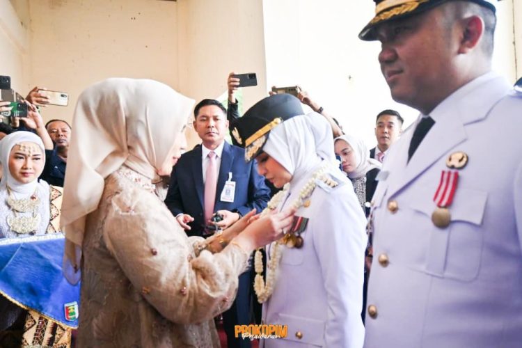 Bupati Pesawaran Nanda Indira Sampaikan Pidato Perdana, Perkenalkan Visi Pembangunan Lima Tahun ke Depan