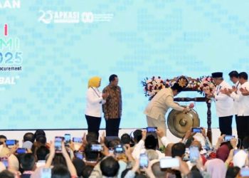 Bupati Lampung Selatan Dampingi Presiden Prabowo dalam Pembukaan APKASI Otonomi Expo 2025, Promosikan Produk Unggulan Daerah