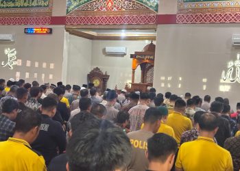 Kapolda Lampung Sampaikan Dukacita, Sholat Gaib Digelar untuk Almarhum Afan Kurniawan