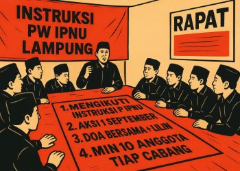 IPNU Lampung Tegaskan Instruksi Aksi 1 September: Konsolidasi Bersama Rakyat Jadi Prioritas