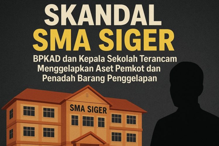 Skandal SMA Siger: Dugaan Penggelapan Aset Pemkot Bandar Lampung Kian Menguat, BPKAD dan Kepala Sekolah Jadi Sorotan