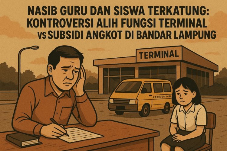 Nasib Guru dan Siswa di Bandar Lampung: Kontroversi Alih Fungsi Terminal Panjang vs Subsidi Angkot
