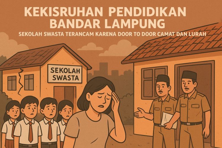 Krisis Pendidikan Bandar Lampung: Door to Door Camat dan Lurah Menyasar Sekolah Swasta