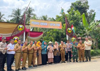 Ketua TP-PKK Tanggamus Tinjau Kesiapan Desa Tapis di Semaka