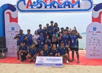 Jawa Timur Dominasi Kejurnas Astream Open Water Swimming 2025 di Kyokko Beach Lampung