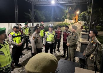 Polsek Candipuro Gelar Patroli Skala Besar Bersama TNI dan Aparat Daerah untuk Jaga Kamtibmas