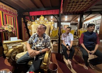 Audiensi Tim Evaluasi Penataan Desa Provinsi Lampung Bersama Bupati Tanggamus