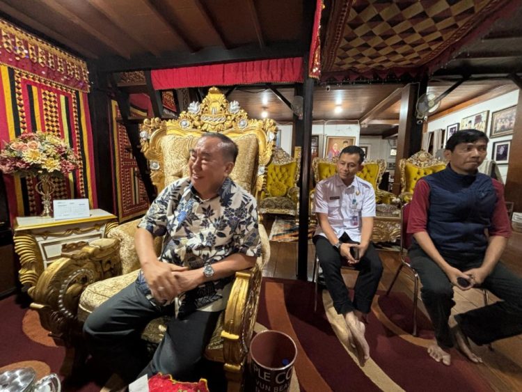 Audiensi Tim Evaluasi Penataan Desa Provinsi Lampung Bersama Bupati Tanggamus