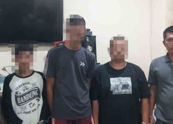 Polsek Palas Bongkar Peredaran Sabu, Tiga Pemuda Diamankan di Depan Masjid