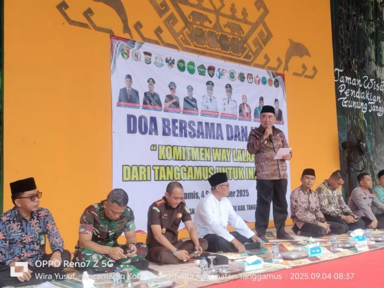 Tanggamus Gelar Doa Bersama dan Ikrar Damai untuk Menjaga Kondusivitas Wilayah