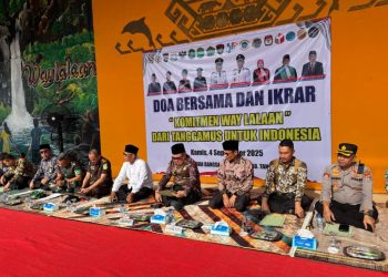 Way Lalaan, Tanggamus: Doa Bersama dan Ikrar Komitmen Masyarakat untuk Perdamaian Indonesia
