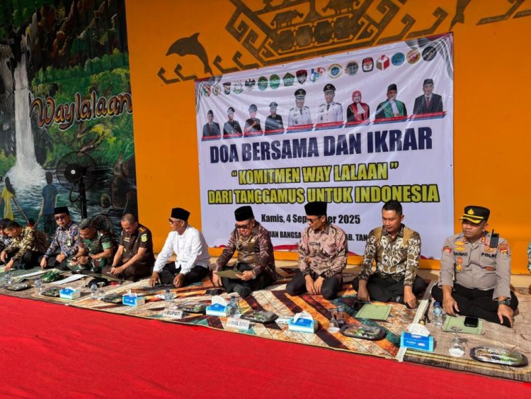 Way Lalaan, Tanggamus: Doa Bersama dan Ikrar Komitmen Masyarakat untuk Perdamaian Indonesia