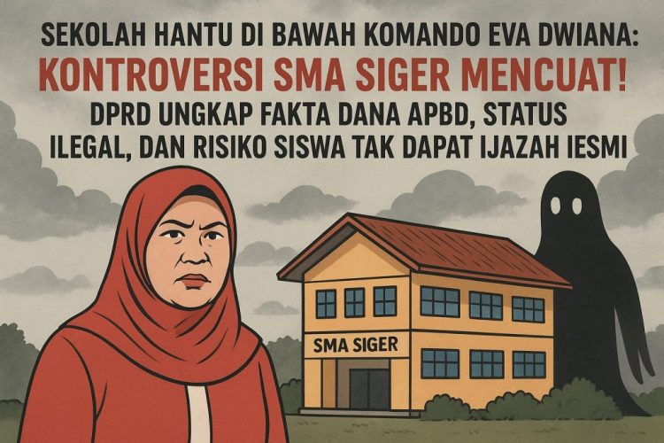 Misteri SMA Siger: Dana Siluman, Status Ilegal, dan Ancaman Masa Depan Siswa