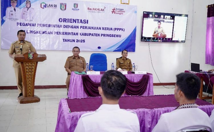 Pegawai PPPK di Lingkungan Pemkab Pringsewu Ikuti Orientasi untuk Tingkatkan Kompetensi dan Profesionalisme ASN