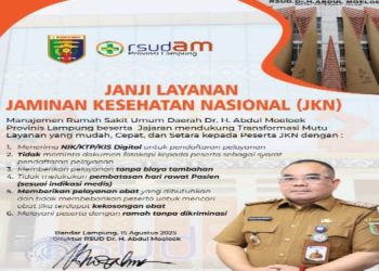 RSUD Dr. H. Abdul Moeloek Perkuat Layanan Kesehatan dan Kolaborasi BPJS Kesehatan, Transformasi Digital Masuki Tahun 2025