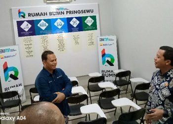 Bupati Pringsewu Resmikan Rumah BUMN, Dukung UMKM Naik Kelas dan Ekonomi Digital