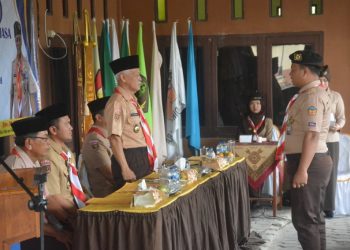 Pramuka Lampung Tengah Gelar Muscalub, Welly Adi Wantra Terpilih Aklamasi Jadi Ketua Kwarcab 2022-2027