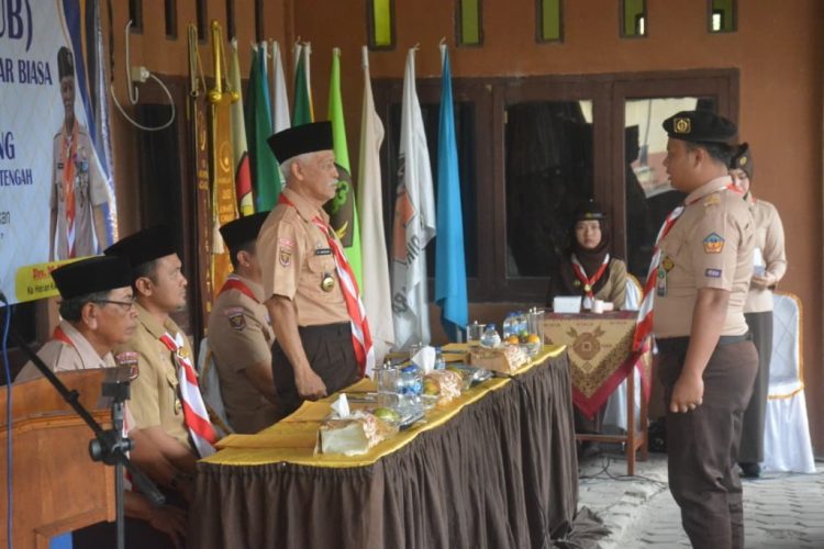 Pramuka Lampung Tengah Gelar Muscalub, Welly Adi Wantra Terpilih Aklamasi Jadi Ketua Kwarcab 2022-2027