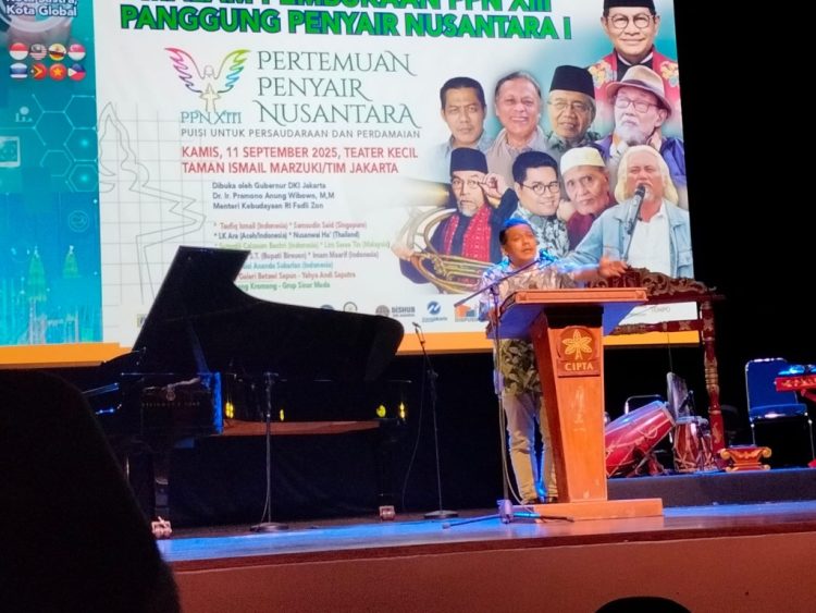 Pertemuan Penyair Nusantara XIII di Jakarta, Ahmadun: Semangat Persaudaraan Tetap Terjaga