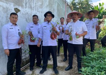 Panen Ubi Mantang Spektakuler di Lapas Kalianda, Bukti Nyata Ketahanan Pangan Nasional