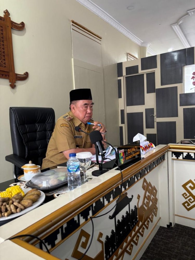 Bupati Tanggamus Paparkan Strategi Jitu Kendalikan Inflasi di Depan Mendagri, Harga Pangan Tetap Stabil dan Surplus