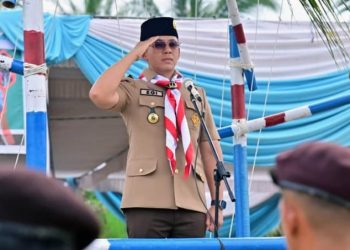 Pramuka Lampung Selatan Tunjukkan Kebersamaan di Apel Besar ke-64, Bupati Egi: “Momentum Menjadi Generasi Tangguh”