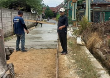 Pemprov Lampung Mulai Bangun Jalan Lingkungan di Pringsewu, Warga Sambut dengan Antusias