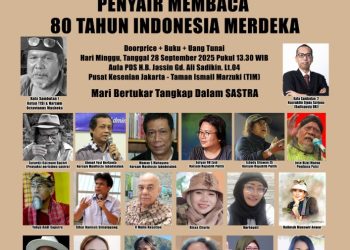Penyair Guncang TIM: 80 Tahun Indonesia Merdeka Dibedah Lewat Puisi, Benarkah Kita Sudah Bebas?