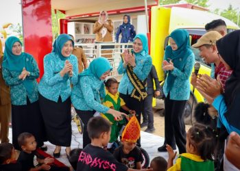 Desa Tapis di Tulang Bawang Jadi Percontohan Pemberdayaan Keluarga, Pemprov Lampung Berikan Beragam Bantuan