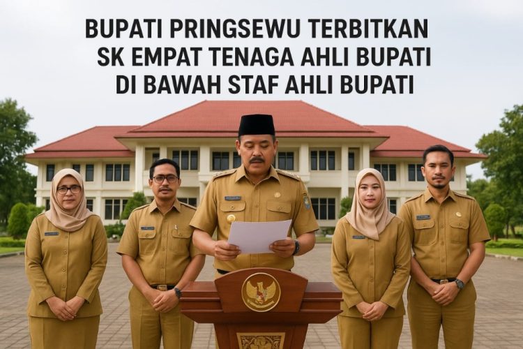 Bupati Pringsewu Angkat Empat Tenaga Ahli Baru, Siap Kawal Kebijakan dan Pembangunan Daerah