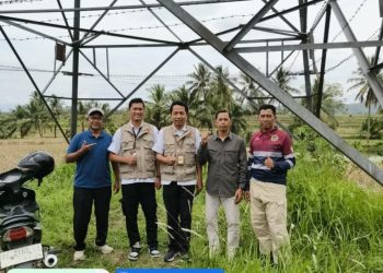 Pringsewu Siap Percepat Pembangunan Tower SUTT, Kantor Pertanahan Lakukan Pemeriksaan Lapang Sertifikat Tapak