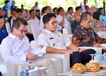 Lampung Selatan Perkuat Ketahanan Pangan: Kick Off Penyaluran Beras dan Smart Farming Jadi Sorotan