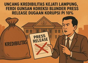 Blunder Fatal Kejati Lampung di Kasus Korupsi PI 10%, Ferdi Gunsan Angkat Bicara