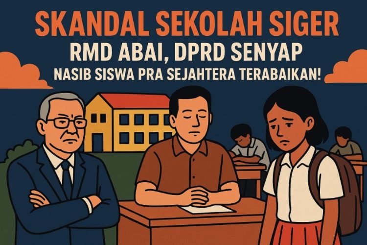 Skandal Sekolah Siger: Gubernur Bungkam, DPRD Diam, Masa Depan Siswa Pra Sejahtera Jadi Taruhan