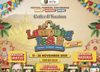 Lampung Fest 2025 Hadir dengan Wajah Baru: Gratis Masuk, Tema Coffee and Tourism Jadi Daya Tarik Utama
