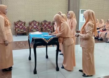 DWP Pringsewu Gelar Muskab V, Bentuk Strategi Pemberdayaan Wanita Menuju Indonesia Emas 2045