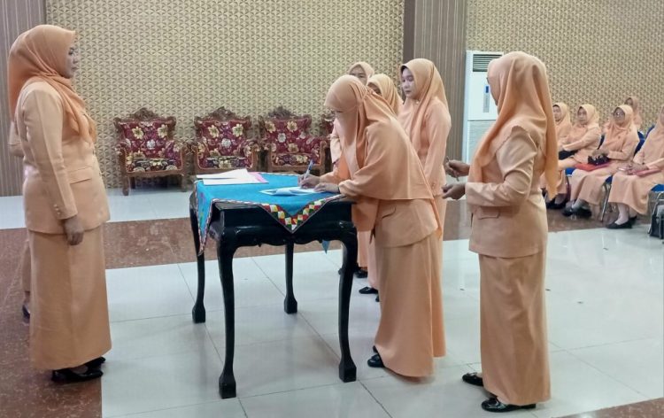 DWP Pringsewu Gelar Muskab V, Bentuk Strategi Pemberdayaan Wanita Menuju Indonesia Emas 2045