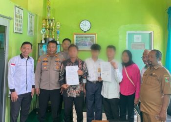Polsek Talang Padang Mediasi Dugaan Kekerasan Guru MTs di Gisting, Tanggamus Berakhir Damai