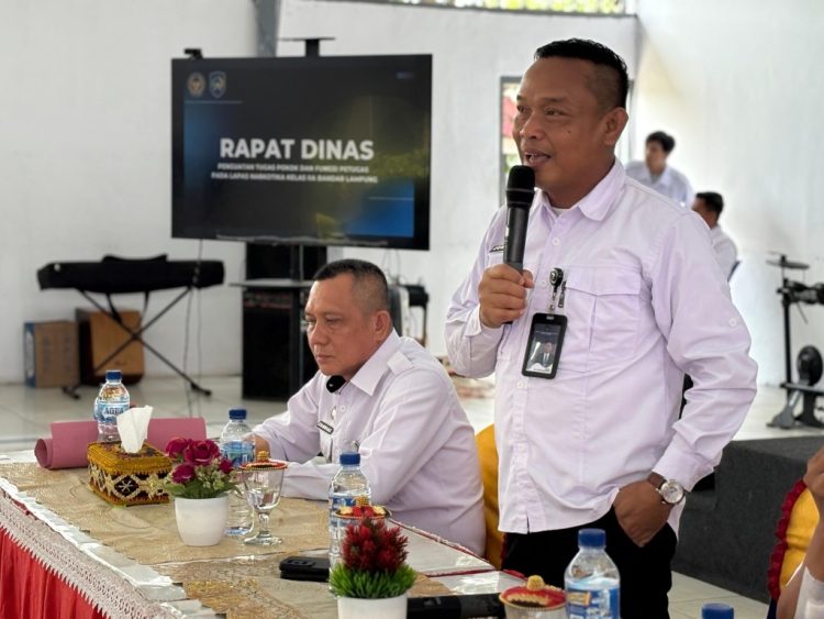 Kalapas Jumadi Gaspol Persiapan WBK 2026: Inventarisasi Masalah Jadi Senjata Awal Perbaikan Lapas Narkotika Bandar Lampung