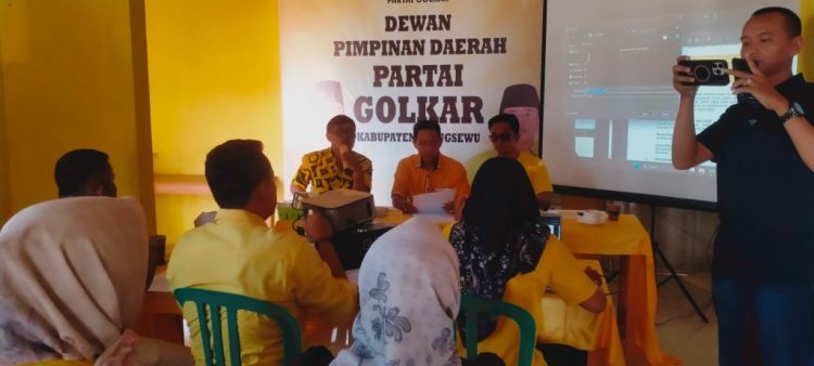 DPD Partai Golkar Pringsewu Siapkan Perayaan HUT ke-60, Sembako Murah Hingga Doa Lintas Agama